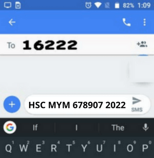 Mymensingh Board HSC Result 2023 by SMS