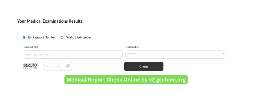 Medical Report Check Online by v2.gcchmc.org
