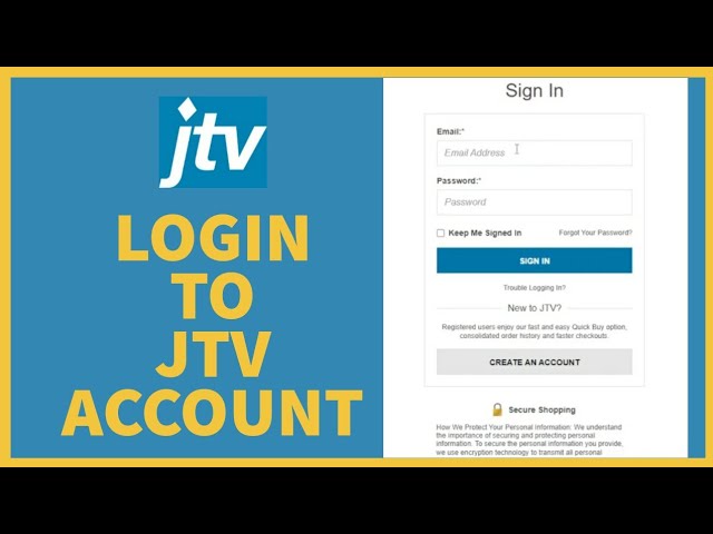 Jtv Account Login
